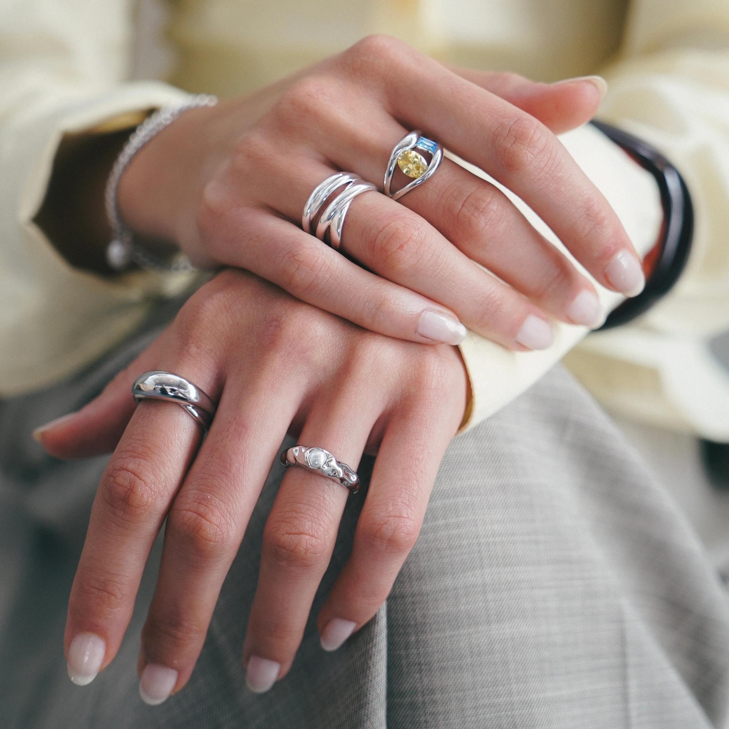 Ayla Pearl Ring - Image 4