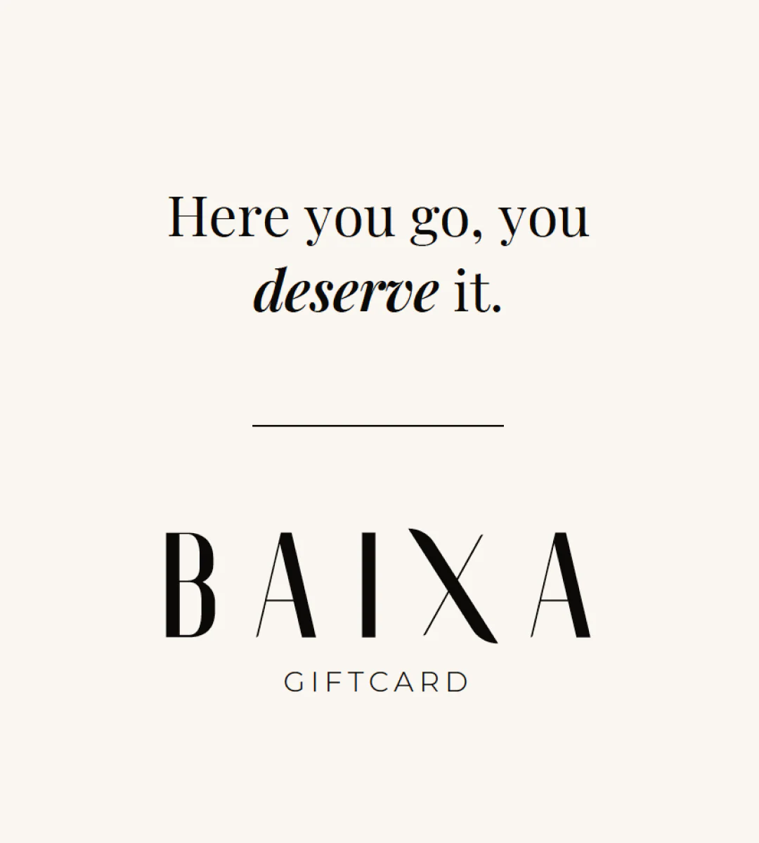 BAIXA E-Gift Card - Image 4